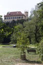 Chateau - the governors Summerhouse - in the largest Park in Prague Ã¢â¬â Stromovka - the Royal Tree-tree, Czech Republic